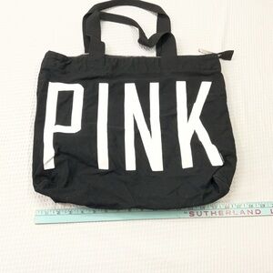 PINK Victoria's Secret Black and White Tote